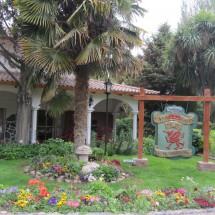 Typical tea house in Gaiman - the place where Lady Diana took some in 1995
